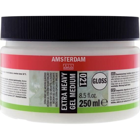 AMSTERDAM EXTRA HEAVY GEL MEDIUM GLOSS 021 250ML