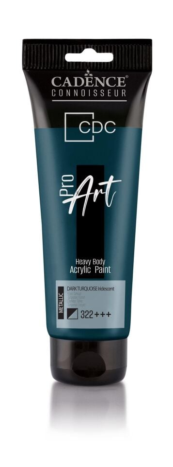 PROART HEAVY BODY AKRİLİK BOYA PRM-322 KOYU TURKUAZ 120ML