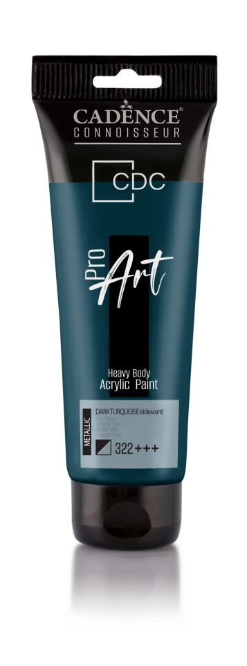 PROART HEAVY BODY AKRİLİK BOYA PRM-322 KOYU TURKUAZ 120ML