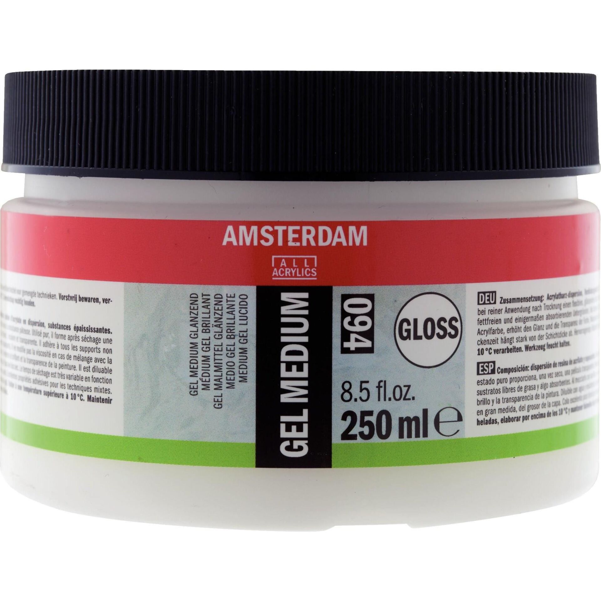AMSTERDAM GEL MEDIUM GLOSS 094 250ML