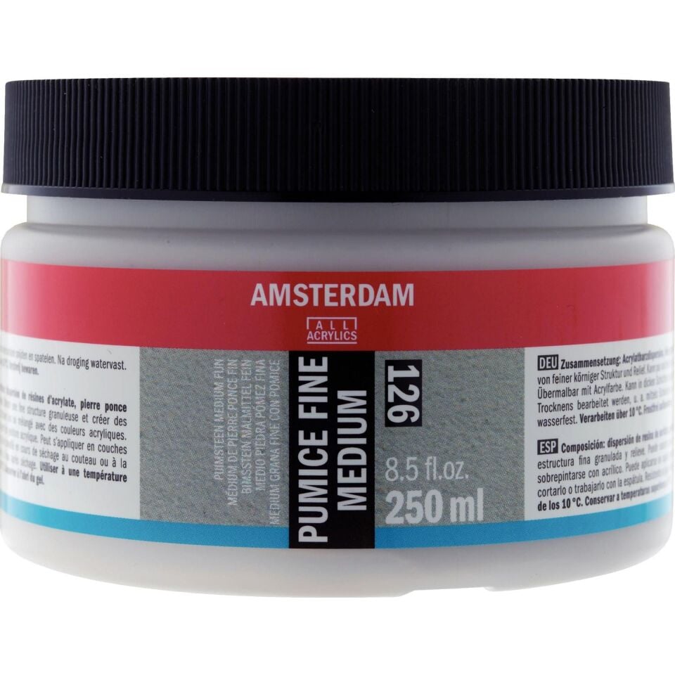 AMSTERDAM PUMICE FINE MEDIUM 126 250ML (SÜNGERTAŞI GRENSİZ)