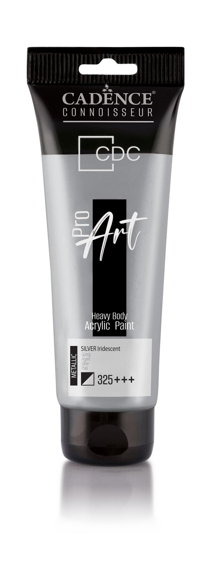 PROART HEAVY BODY METALİK  AKRİLİK BOYA PRM-325 GÜMÜŞ 120ML