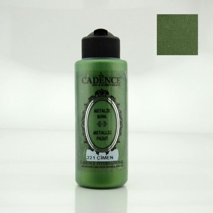 221 Çimen 120ML Metalik Boya