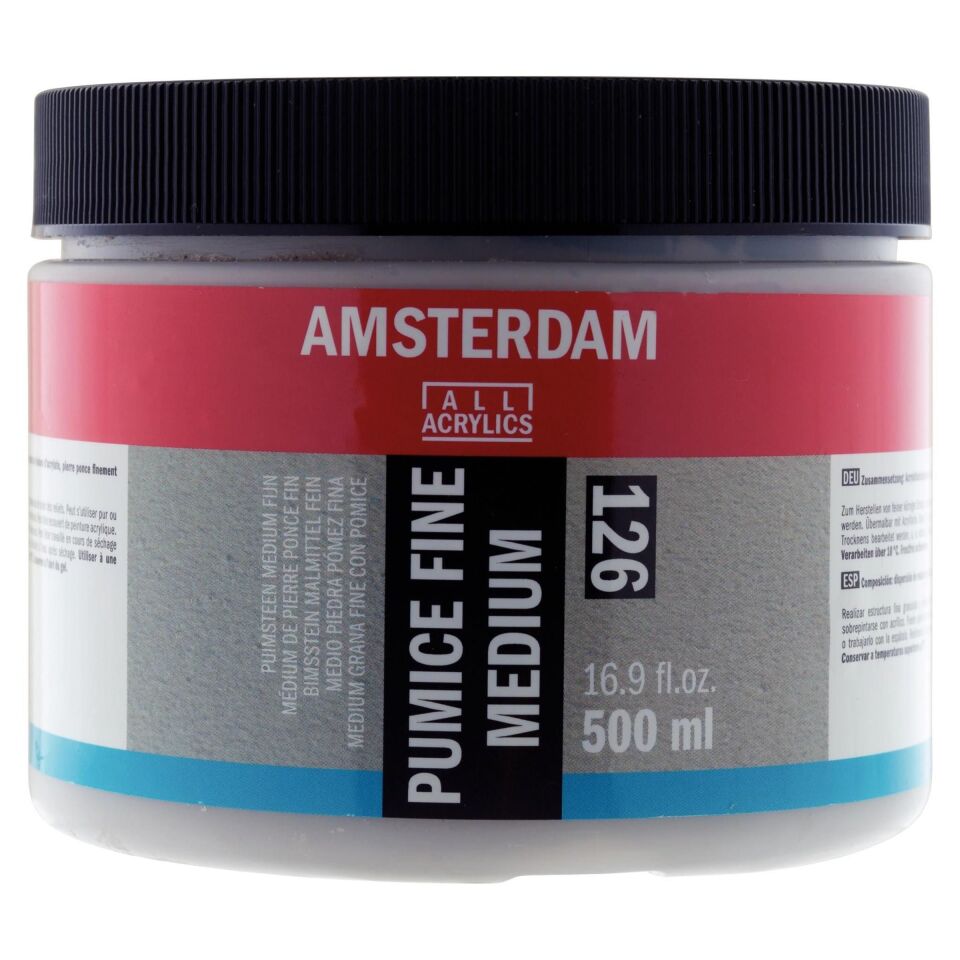 AMSTERDAM PUMICE FINE MEDIUM 126 500ML (SÜNGERTAŞI GRENSİZ)