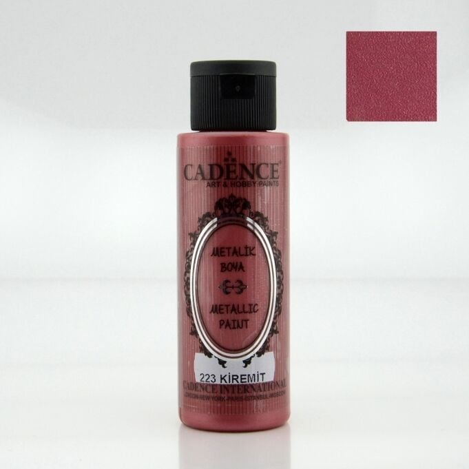 METALİK SEDEFLİ BOYA 223 TERRACOTTA 70ML
