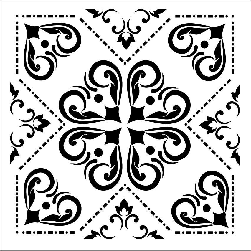TCS STENCIL MODEL-015 30X30