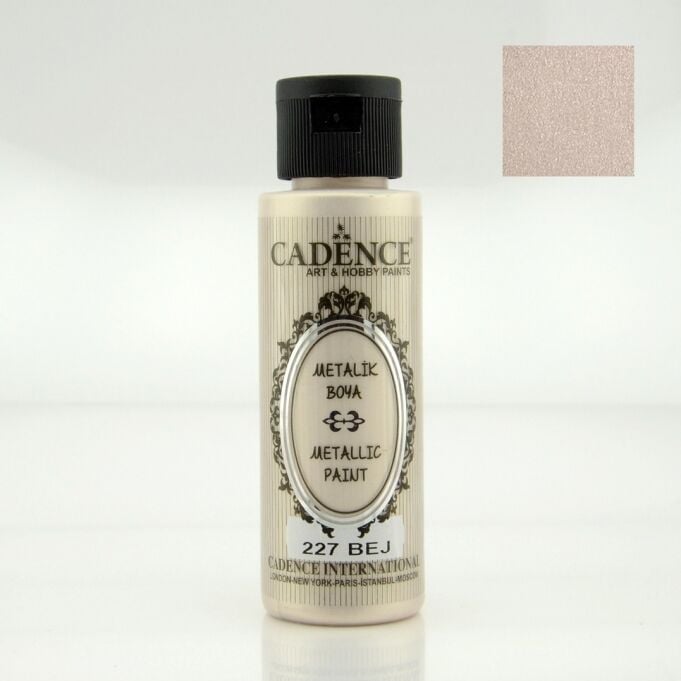 METALİK SEDEFLİ BOYA 227 BEJ 70ML