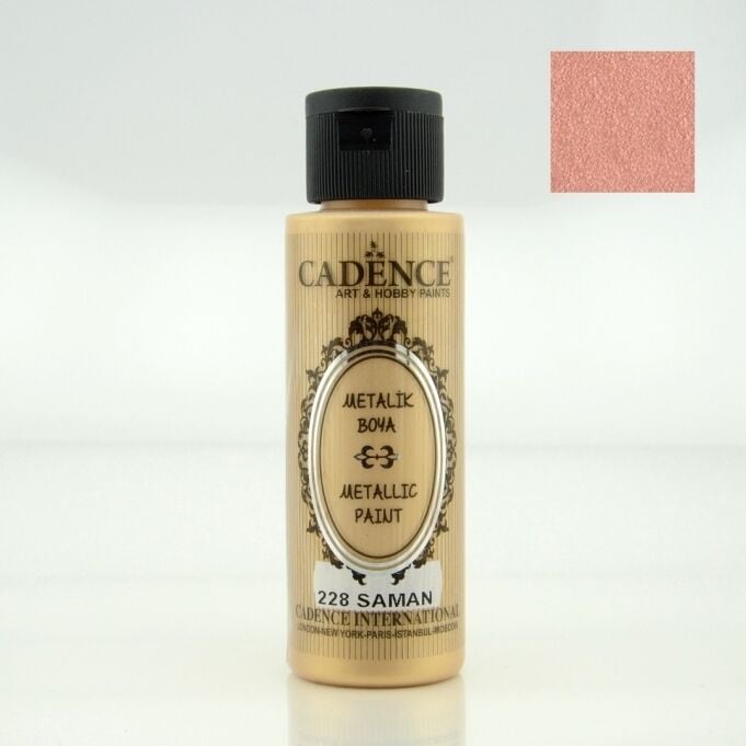 METALİK SEDEFLİ BOYA 228 SAMAN 70ML