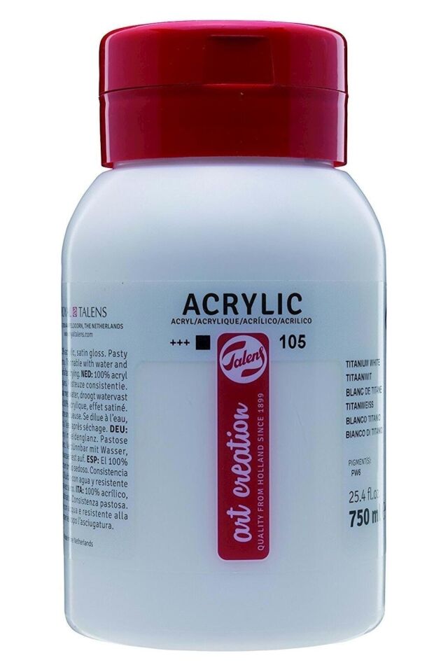 ART CREATION AKRİLİK 750 ML. TITANIUM WHITE