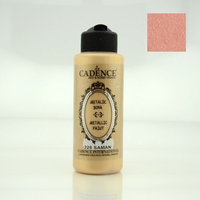 METALİK SEDEFLİ BOYA 228 SAMAN 120ML