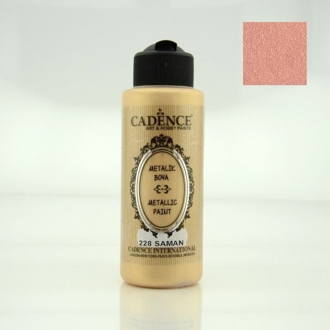 METALİK SEDEFLİ BOYA 228 SAMAN 120ML