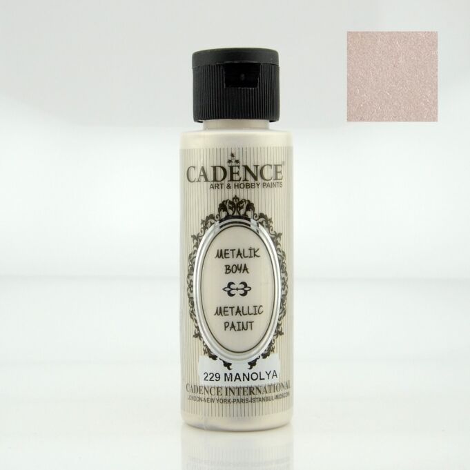 METALİK SEDEFLİ BOYA 229 MANOLYA 70ML