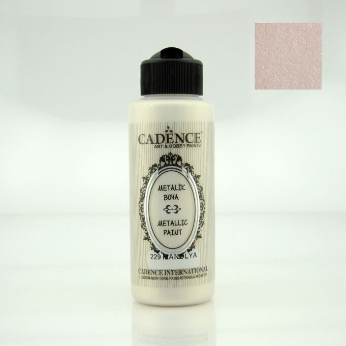 METALİK SEDEFLİ BOYA 229 MANOLYA 120ML