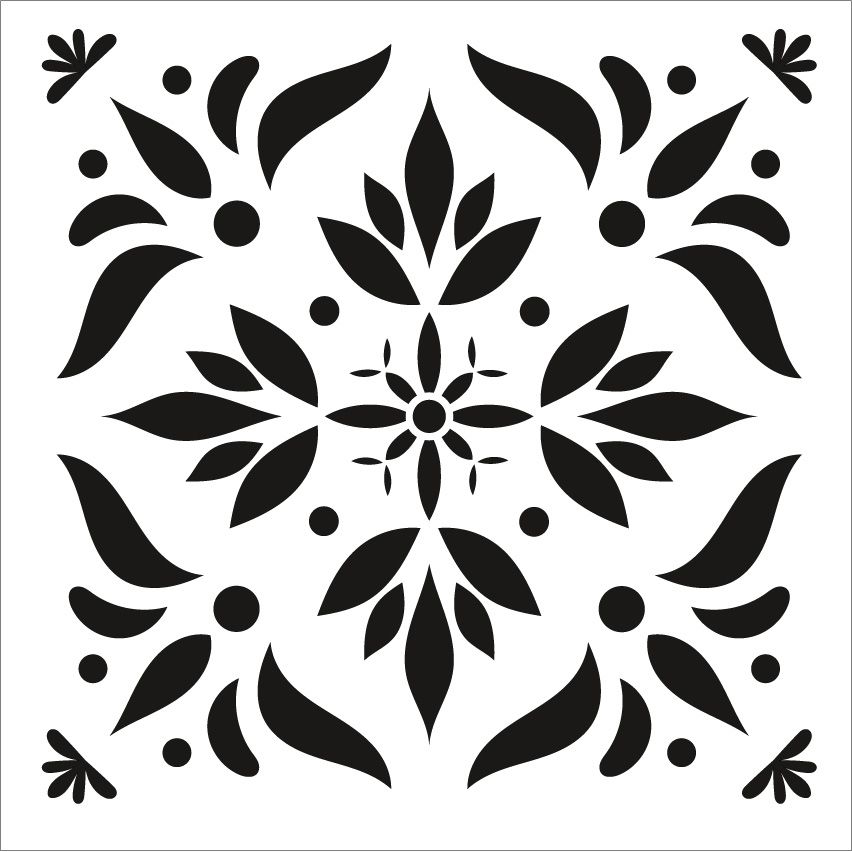TCS-022KARO STENCIL