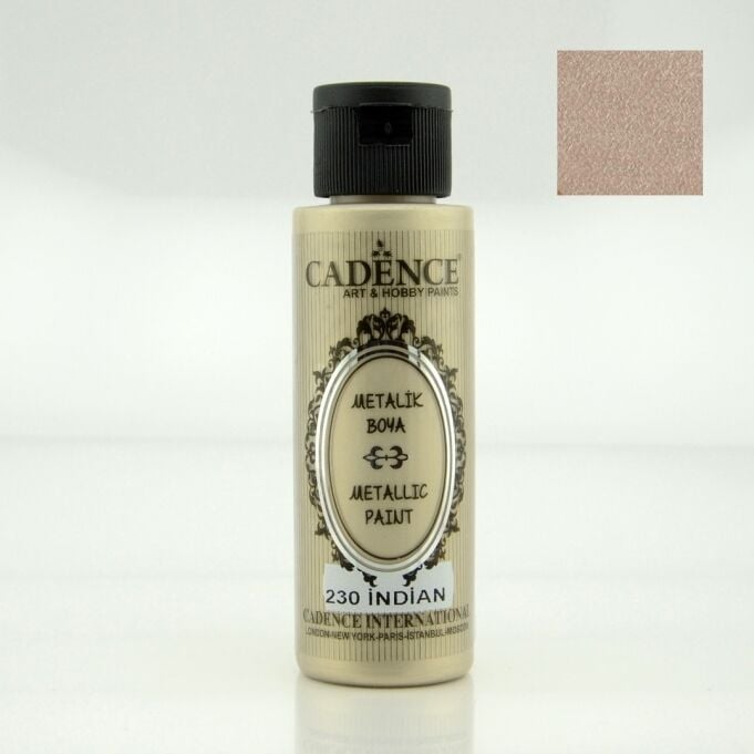 METALİK SEDEFLİ BOYA 230 INDIAN 70ML