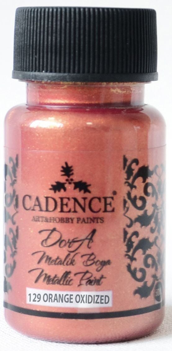 DORA METALİK BOYA 129 ORANGE OXIDIZED 50ML