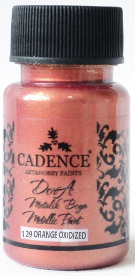DORA METALİK BOYA 129 ORANGE OXIDIZED 50ML