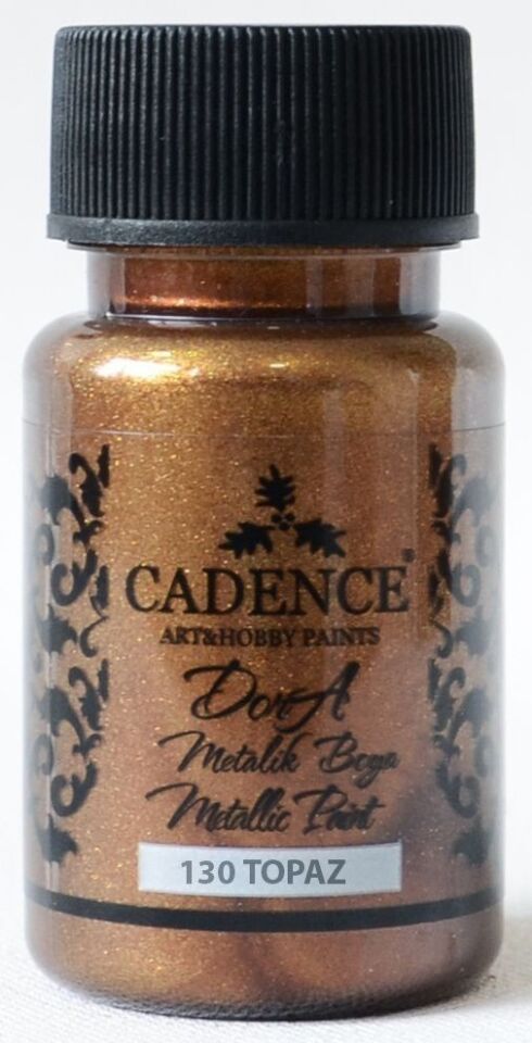 DORA METALİK BOYA 130 TOPAZ 50ML