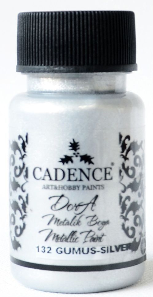 DORA METALİK BOYA 132 GÜMÜŞ 50ML