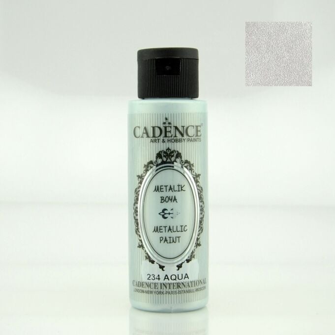 234 Aqua 70ML Metalik Boya