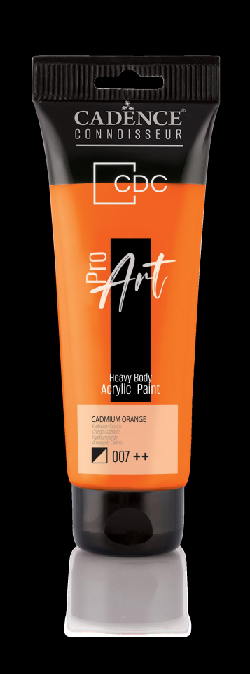 PROART HEAVY BODY AKRİLİK BOYA PR-007 KADMİYUM TURUNCU 120ML