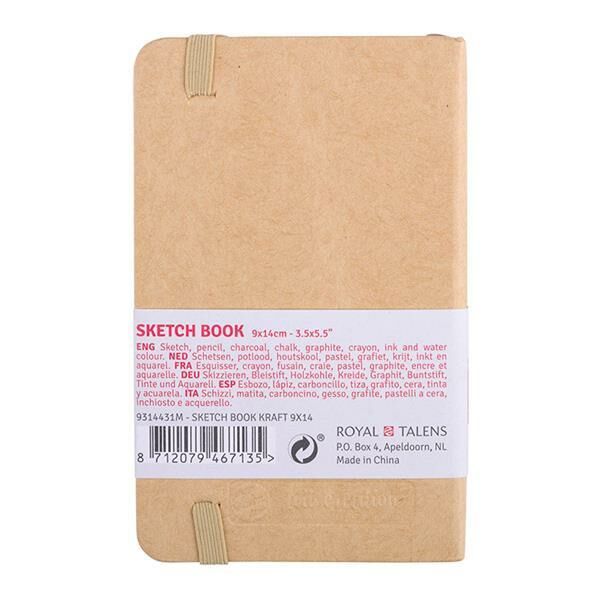ART CREATION ESKİZ DEFTERİ 140 GR   9 X 14 CM KRAFT