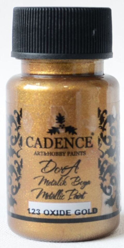 DORA METALİK BOYA 123 OXIDE GOLD 50ML