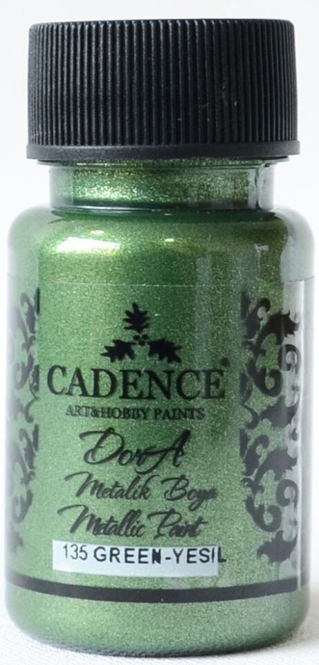135 Yeşil Dora Metalik Boya 50ML(cc)