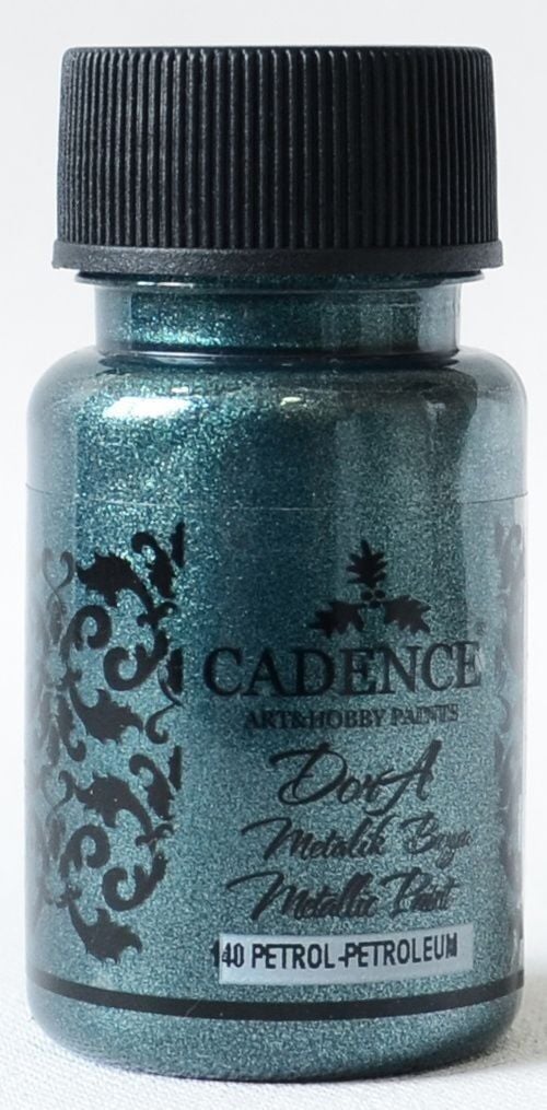 DORA METALİK BOYA 140 PETROL 50ML