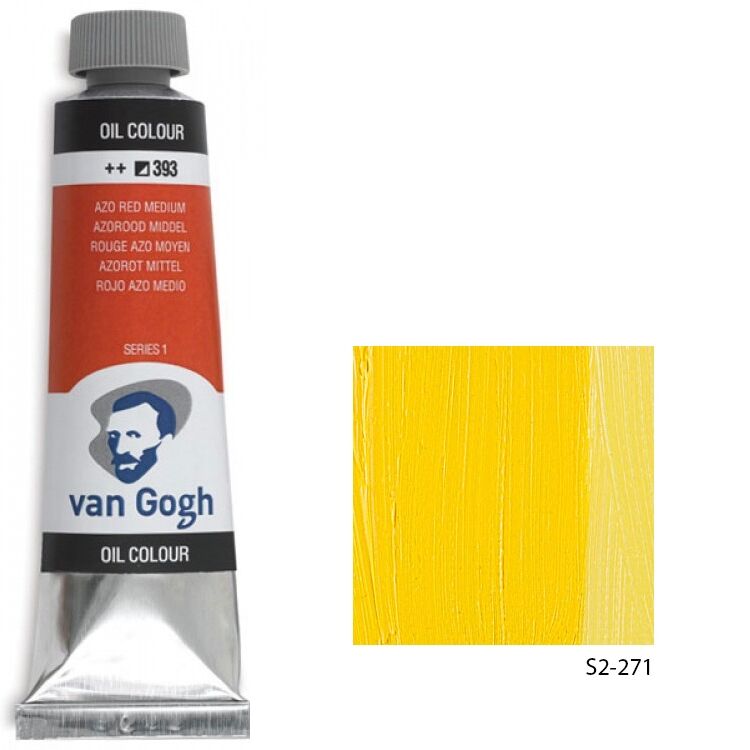 Talens Van Gogh Yağlı Boya 40ml - Cadmium Yellow Medium 271