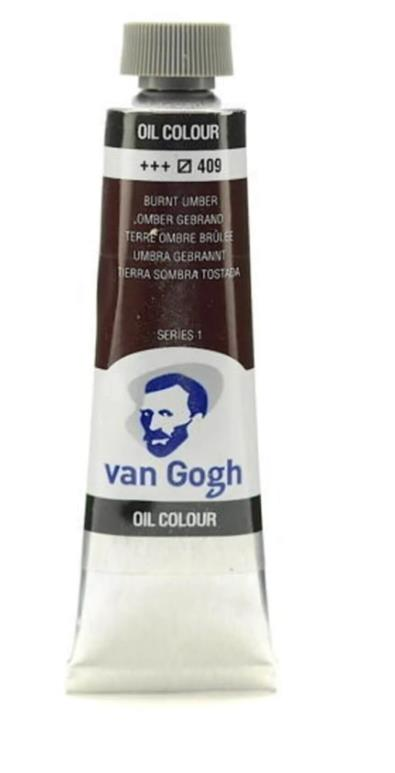 VAN GOGH 40ML YAĞLI BOYA BURNT UMBER