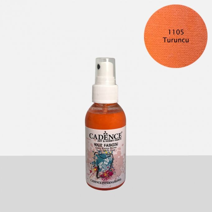 KUMAŞ SPREY BOYA 1105 TURUNCU 100ML