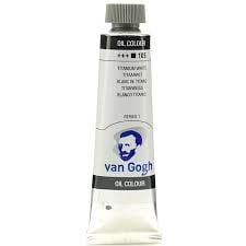 Talens Van Gogh Yağlı Boya 40ml - Titanium White 105