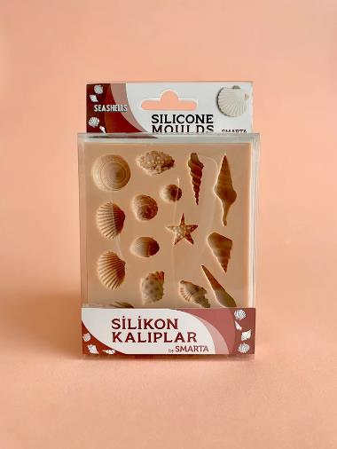 Smarta Silikon Kalıp - Deniz Kabukları