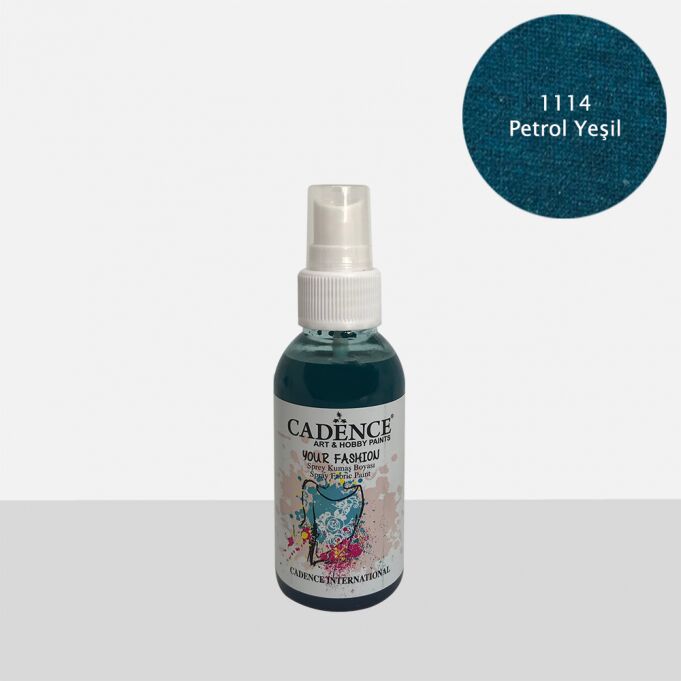 KUMAŞ SPREY BOYA 1114 PETROL 100ML