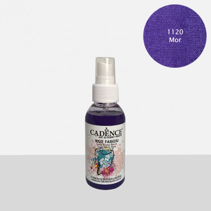 KUMAŞ SPREY BOYA 1120 MOR 100ML