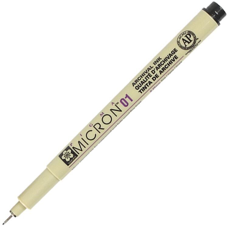 SAKURA PIGMA MICRON 01 SİYAH 0.25 MM