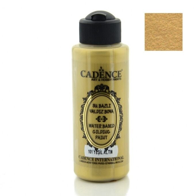 101 Yeşil Altın-Yaldız Boya 120ML(cc)
