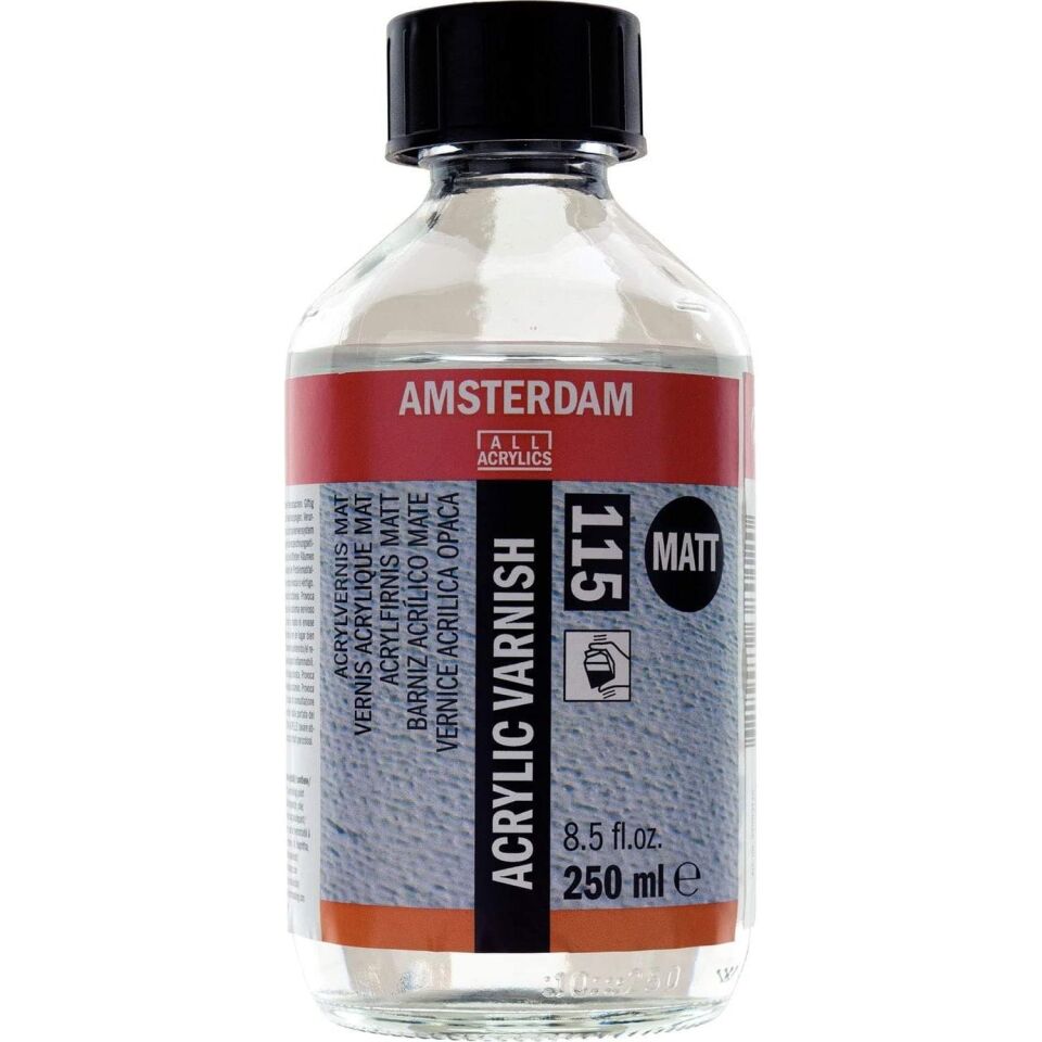 AMSTERDAM ACRYLIC VARNİSH MATT 115 250ML