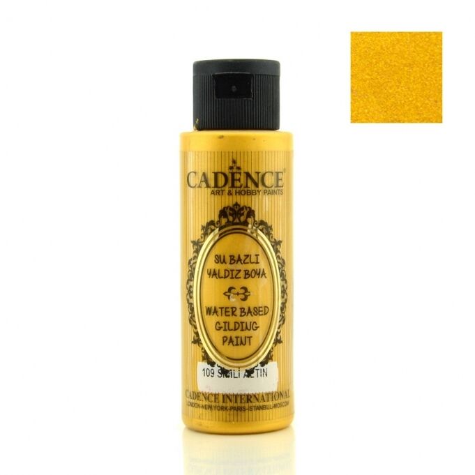 109 Simli Altın-Yaldız Boya 70ML(cc)