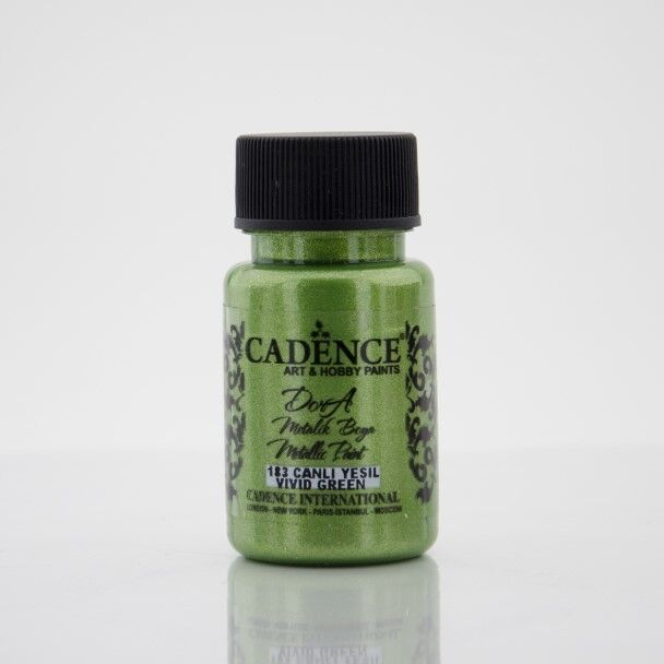 183 Canlı Yeşil - Dora Metalik Boya 50ML