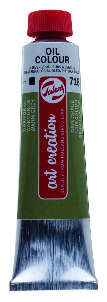 TAC 40ML YAĞLI BOYA 718 WARM GREY