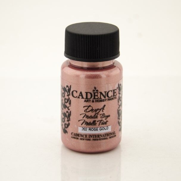 DORA METALİK BOYA 202 ROSE GOLD 50ML