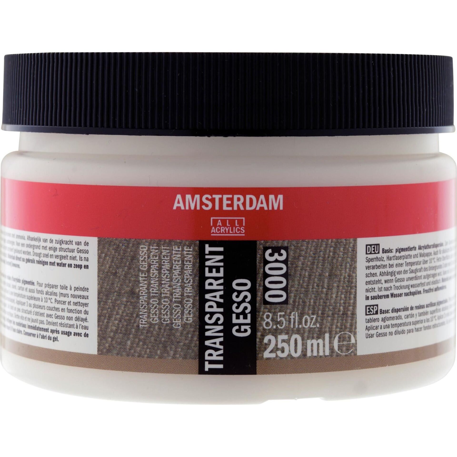 AMSTERDAM GESSO ŞEFFAF 000 250ML