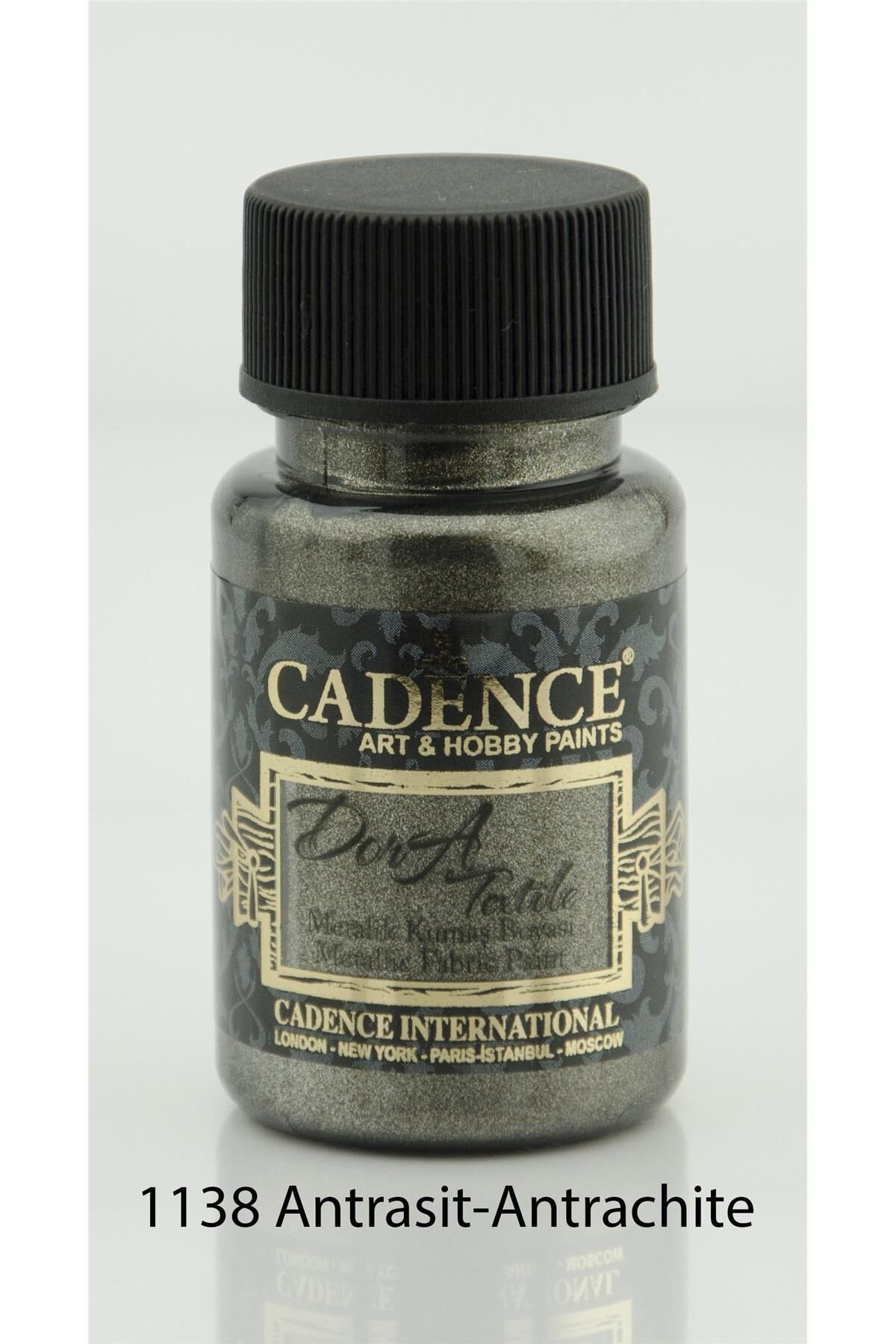 DORA KUMAŞ METALİK 1138 ANTRASİT 50ML