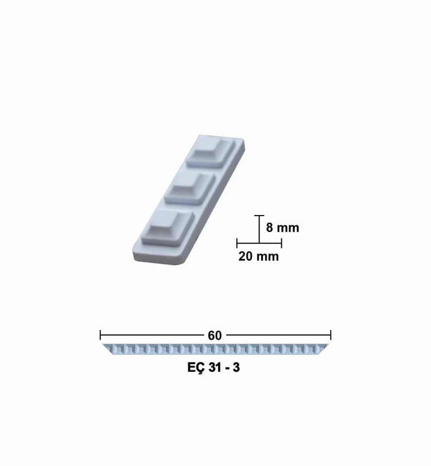 60 CM ESNEK MOBİLYA ÇITASI