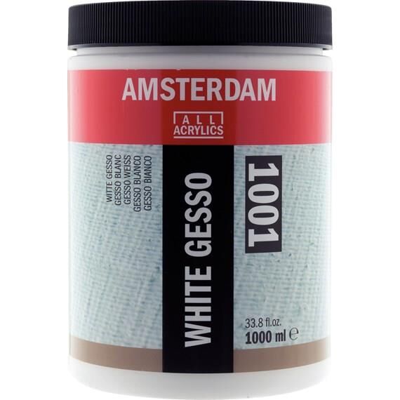 AMSTERDAM GESSO BEYAZ 001 1000ML
