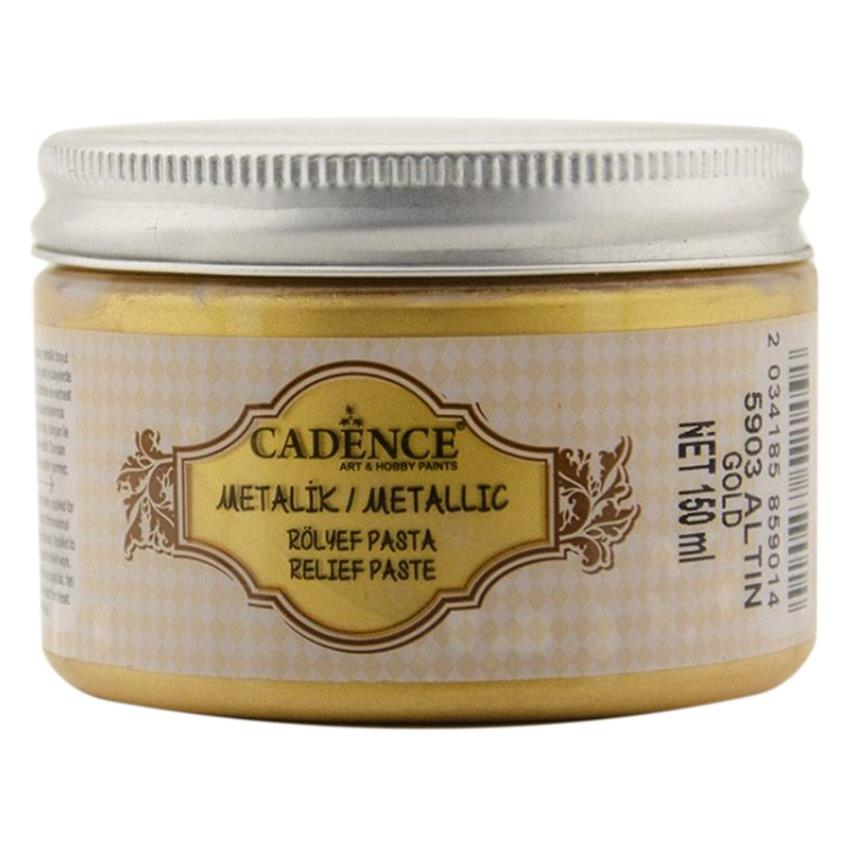 METALİK RÖLYEF PASTA 5903 ALTIN 150ML