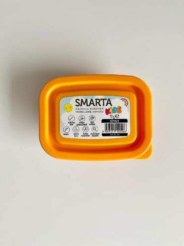 SMARTA KIDS HAVAYLA KURUYAN MODELLEME HAMURU SİYAH 70GR