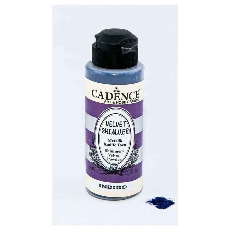 VELVET SHIMMER METALİK KADİFE TOZU VS-05 İNDİGO 120ML